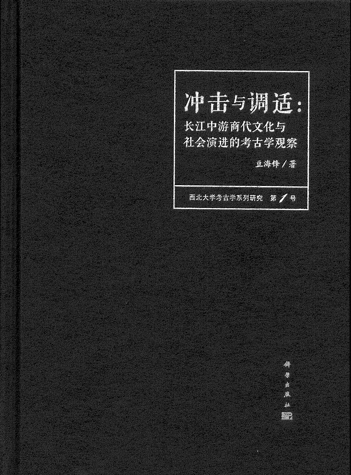 冲击与调适 长江中游商代文化与社会演进的考古学观察(西北大学考古学系列研究)