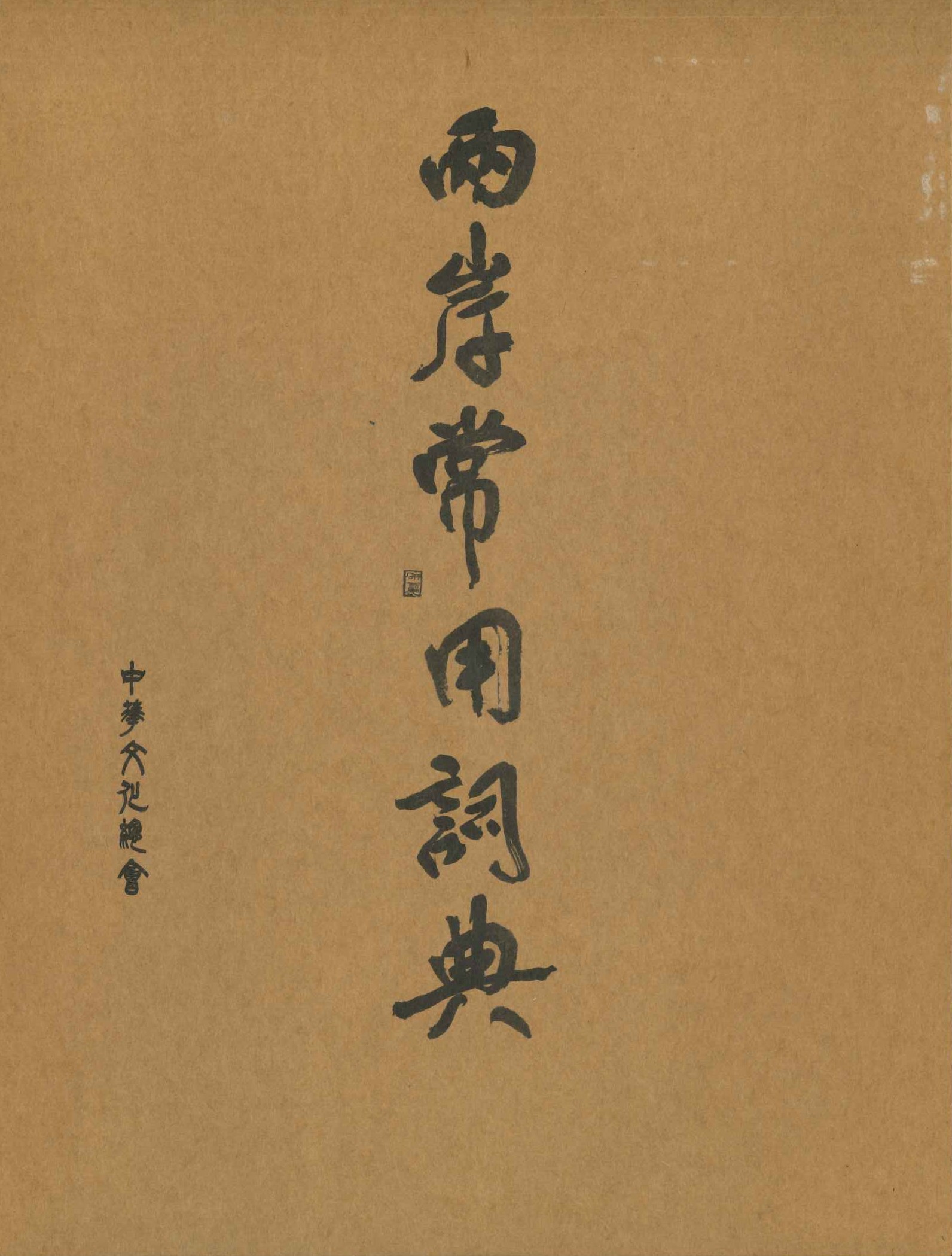 兩岸常用詞典